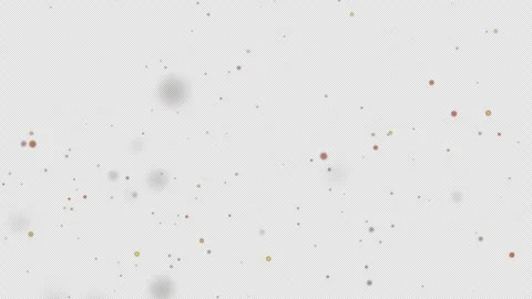 Alpha The particle light spot spreads and rises Stock Footage 288069025