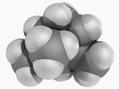 Alpha-pinene molecule Stock Illustration