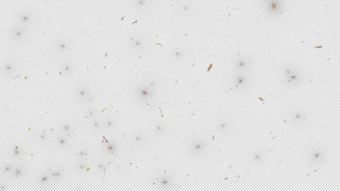Alpha Sparks flying and scattering in all directions. Stockbeeldmateriaal 333394498