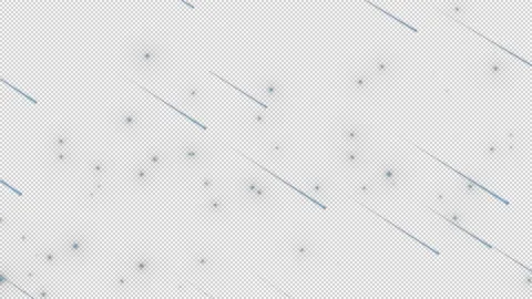 Alpha Starry sky with meteors Stock Footage 291007454