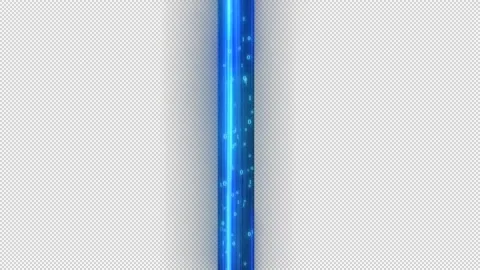 Alpha Technology data flow transmission light shuttle Stock Footage 301526044