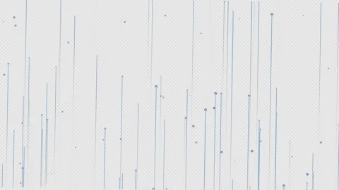 Alpha Technology particle light rising Stock Footage 288170672