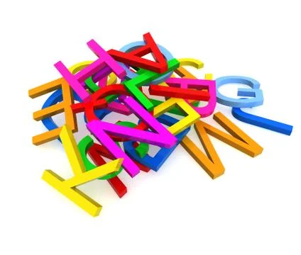 Alphabet # 2 Stock Illustration