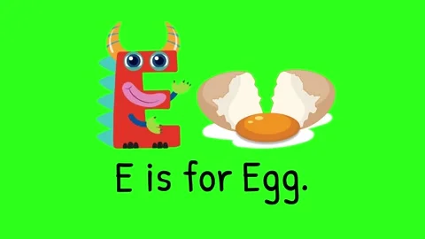 Alphabet Animation: E is for Egg 動画素材 308210569