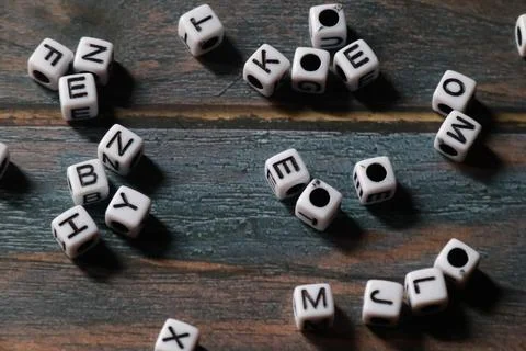 Alphabet blocks Stock Photos