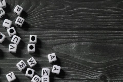Alphabet blocks Stock Photos