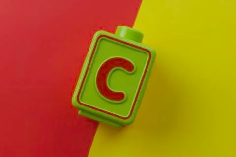 Alphabet C 写真素材
