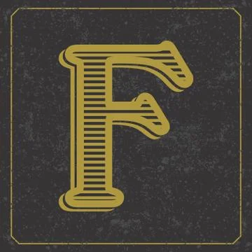 Alphabet design  handcrafted vector collection Stock Illustration