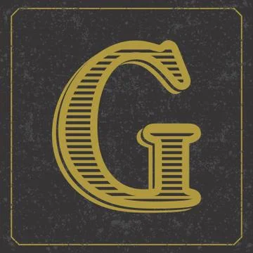 Alphabet design  handcrafted vector collection Illustrazione stock