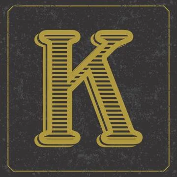 Alphabet design  handcrafted vector collection Illustrazione stock