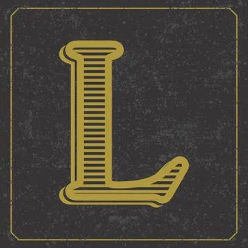 Alphabet design  handcrafted vector collection Illustrazione stock