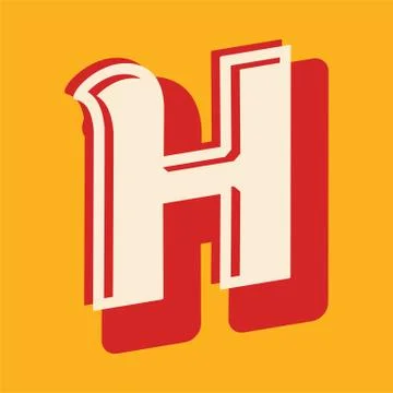 Alphabet design  handcrafted vector collection Stock Illustration