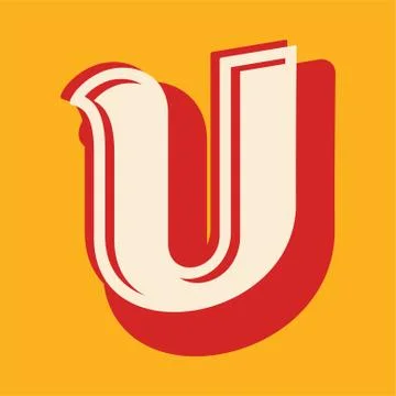 Alphabet design  handcrafted vector collection Stock Illustration