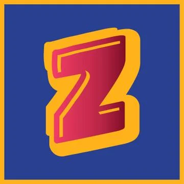 Alphabet design  handcrafted vector collection Illustrazione stock