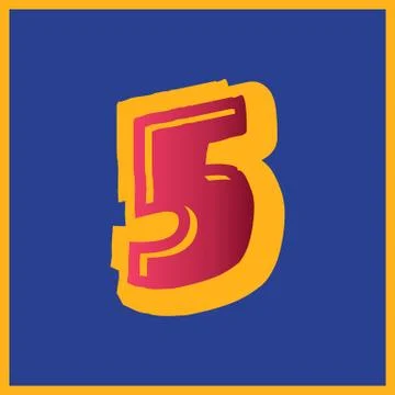 Alphabet design  handcrafted vector collection Stock Illustration