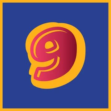 Alphabet design  handcrafted vector collection Stock Illustration