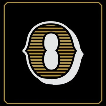 Alphabet design  handcrafted vector collection Stock Illustration