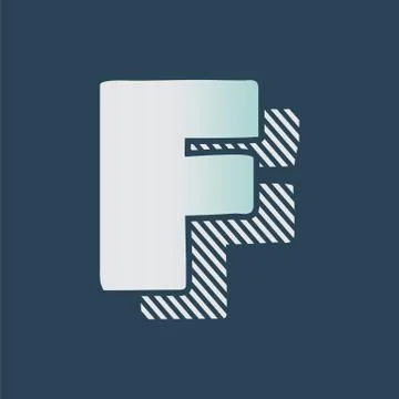 Alphabet design  handcrafted vector collection Stock Illustration