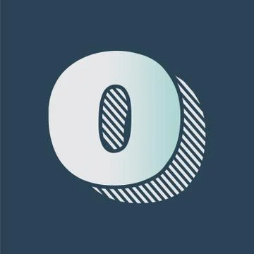 Alphabet design  handcrafted vector collection Stock Illustration
