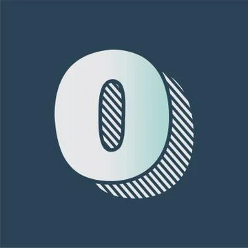 Alphabet design  handcrafted vector collection Stock Illustration