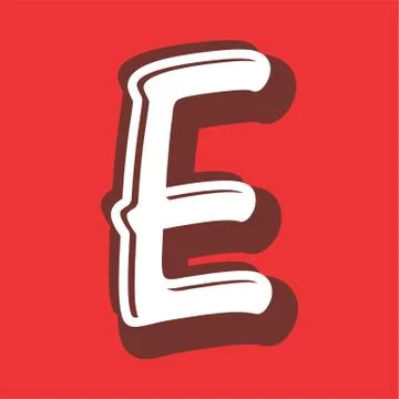 Alphabet design  handcrafted vector collection Stock Illustration