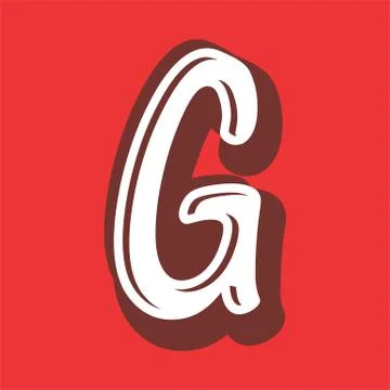 Alphabet design  handcrafted vector collection Stock Illustration