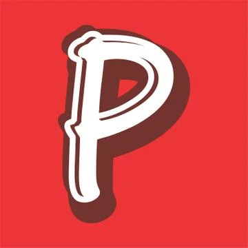 Alphabet design  handcrafted vector collection Stock Illustration