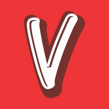 Alphabet design  handcrafted vector collection Stock Illustration