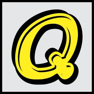 Alphabet design  handcrafted vector collection Stock Illustration