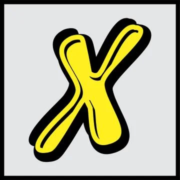 Alphabet design  handcrafted vector collection Illustrazione stock