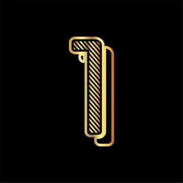 Alphabet design  handcrafted vector collection Stock Illustration