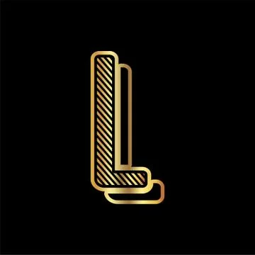 Alphabet design  handcrafted vector collection Stock Illustration