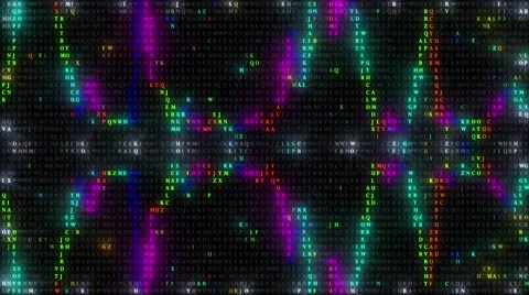 Alphabet Equalizers 3 Video stock 61056167