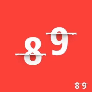 Alphabet font template Stock Illustration