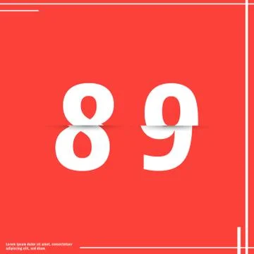 Alphabet font template Stock Illustration