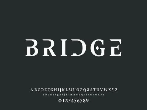 Alphabet font.Typeface.Script.Shadow Effect.Handcrafted handwritten vector la Illustrazione stock