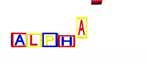 Alphabet Stock Footage 609897