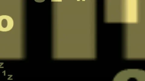 Alphabet Stock Footage 12179068