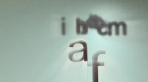 Alphabet Stock Footage 31837041