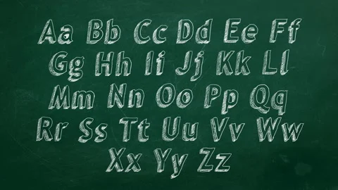 Alphabet Stock Footage 101410204