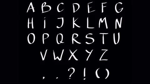 Alphabet Stock Footage 142626256