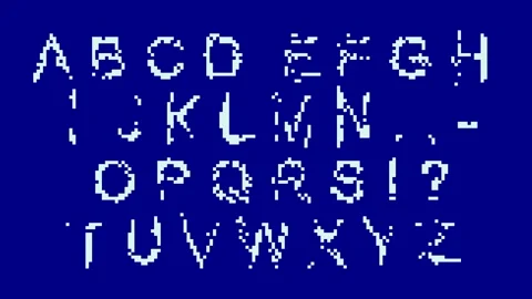 Alphabet. Stock Footage 314541260