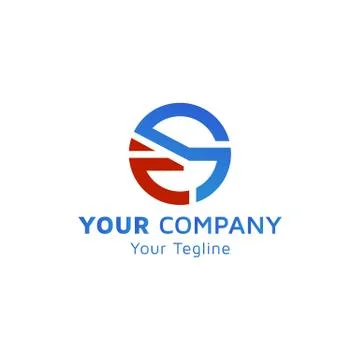 Alphabet FS vector image logo, Physical Fitness logo icon, green gradient col Stock Illustration