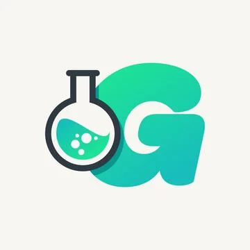 Alphabet G of Lab Stock Illustration