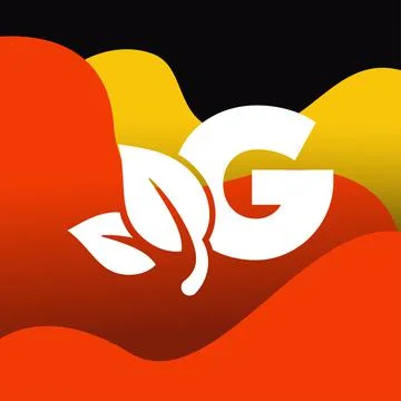 Alphabet G Leaf Logo Stock Illustration