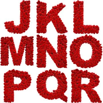 Alphabet Ilustração Stock