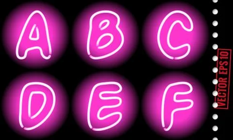 Alphabet 库存插图