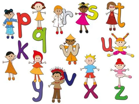 Alphabet Stock Illustration