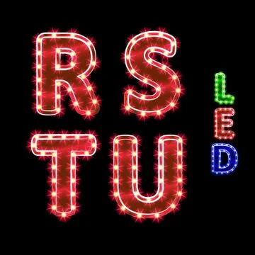 Alphabet Illustrazione stock