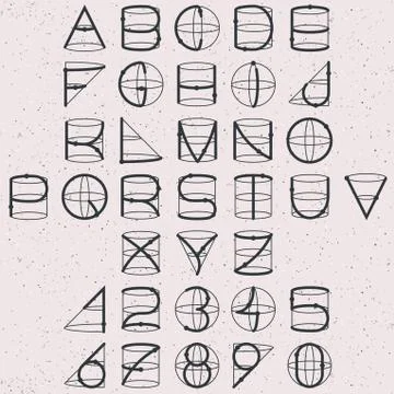 Alphabet Stock Illustration